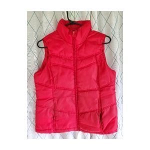 Merona Red Puffer Vest
